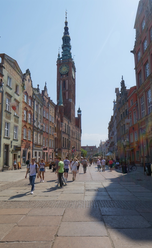02 Long Market, a historic tourist attraction in Gdańsk, Poland